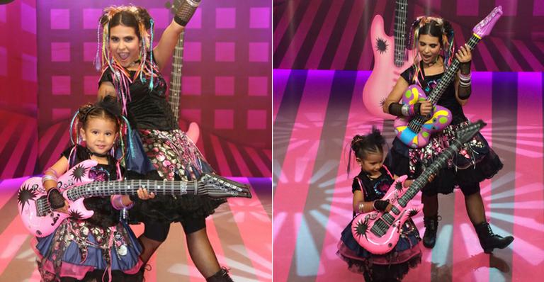 Aline Barros grava novo DVD infantil com participação da filha