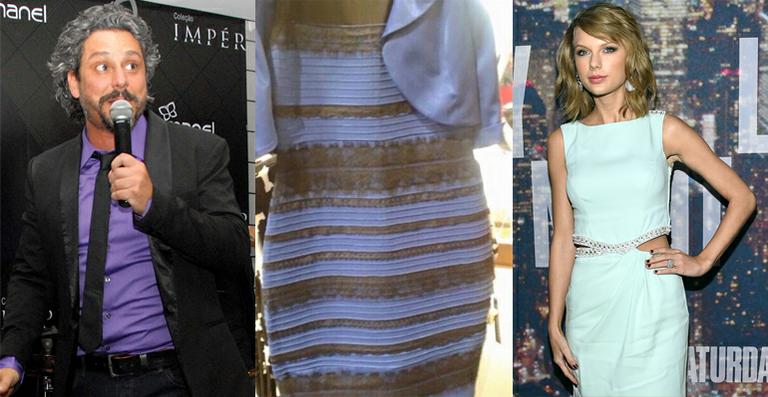Famosos comentam o mistério sobre a cor do vestido