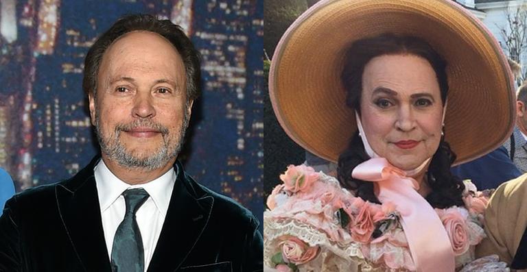 Billy Crystal surge irreconhecível como mulher para nova série