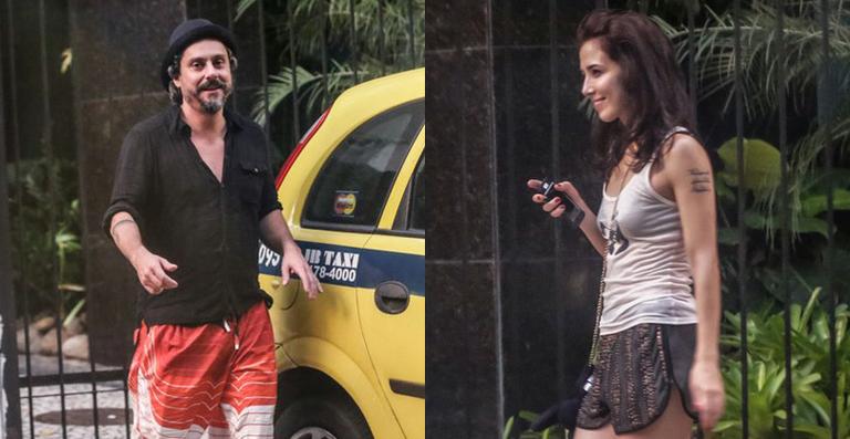Alexandre Nero e Marjorie Estiano viram a noite em festa de ‘Império’, na casa de Aguinaldo Silva