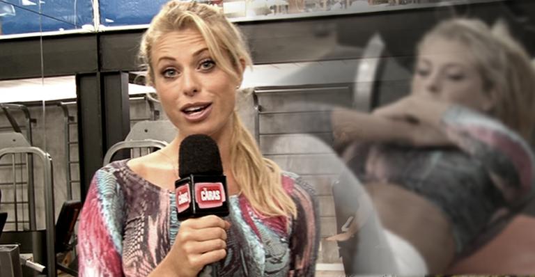 Carol Bittencourt e seu treino para ter o abdomen trincado