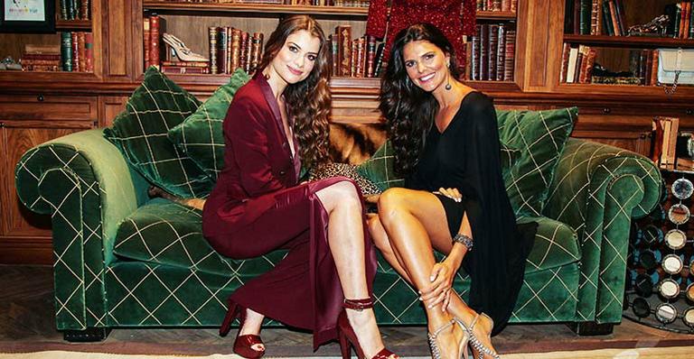Alinne Moraes e Daniella Sarahyba: encontro de mães