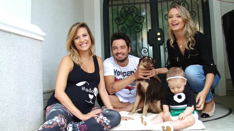 Pet: Fernando Zorzanello adota cão de Luisa Mell