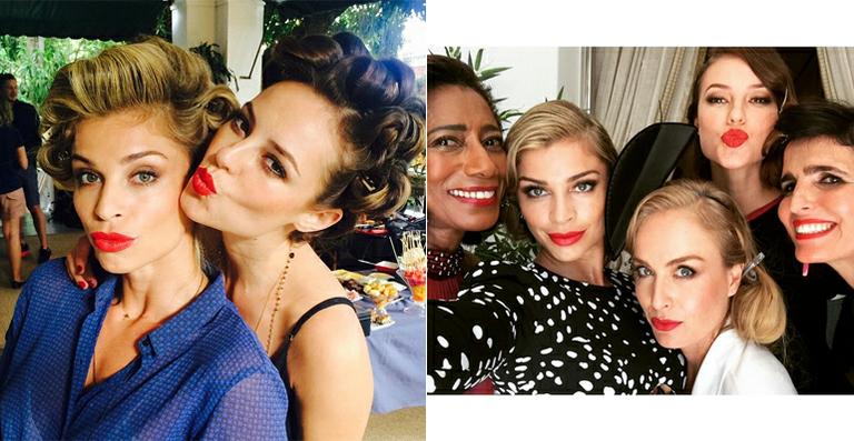 Estrelas aparecem lindas em ação da Globo