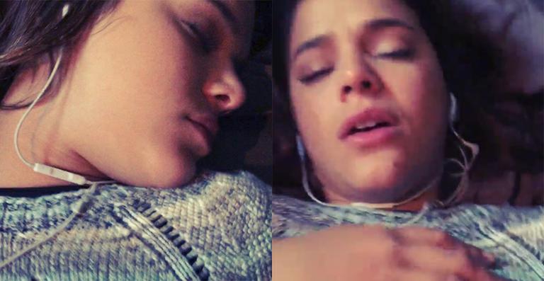 Vídeo: Tatá Werneck acorda Bruna Marquezine no susto