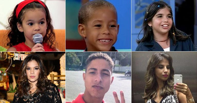 Veja como estão os atores mirins de ‘Gente Inocente’ 15 anos após a estreia do programa