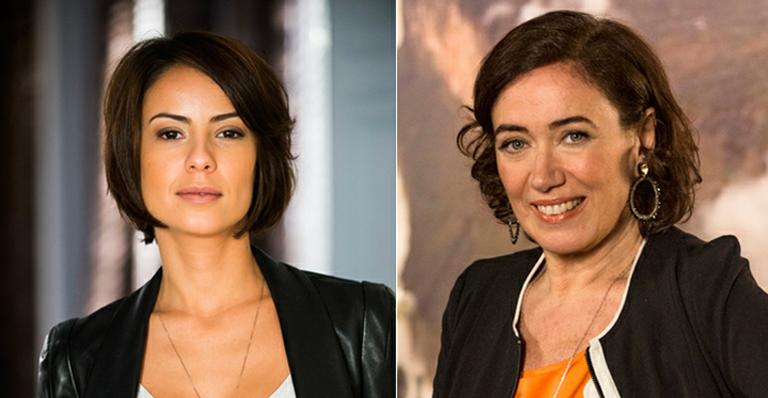 Na reta final de ‘Império’, Andreia Horta usa as redes sociais para se declarar para Lília Cabral