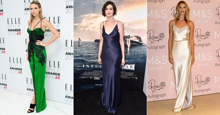 Vestidos inspirados em camisolas estão em alta e conquistam famosas como Taylor Swift