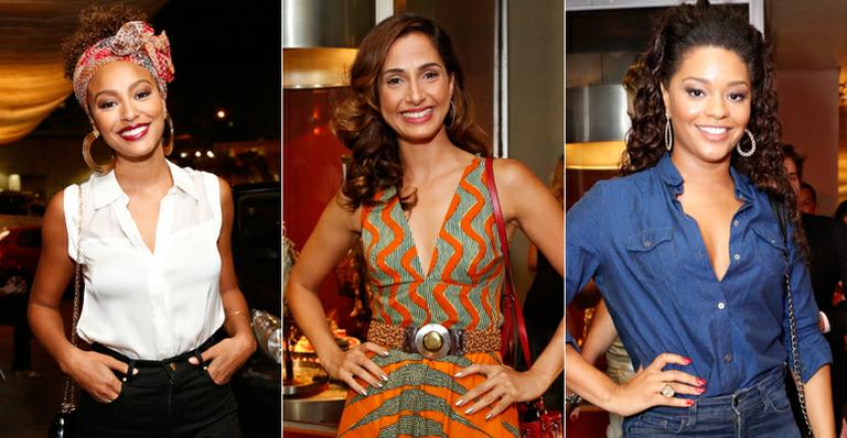 Elenco assiste ao primeiro capítulo de ‘Babilônia’
