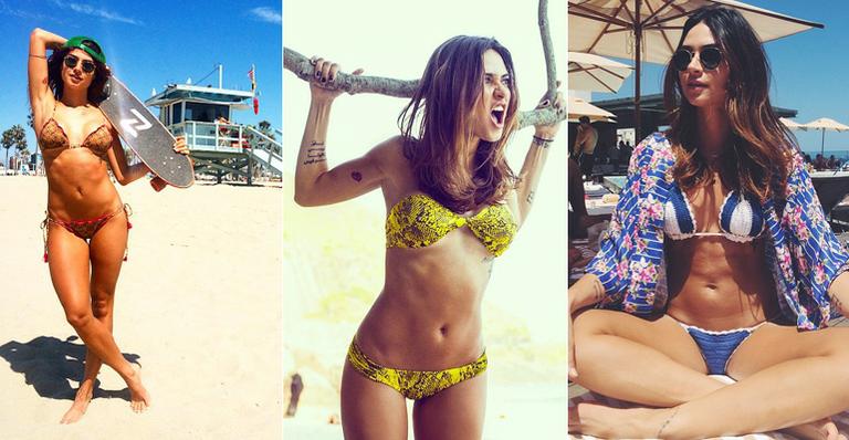 Confira 12 biquínis de Thaila Ayala, que também é fashion na moda praia