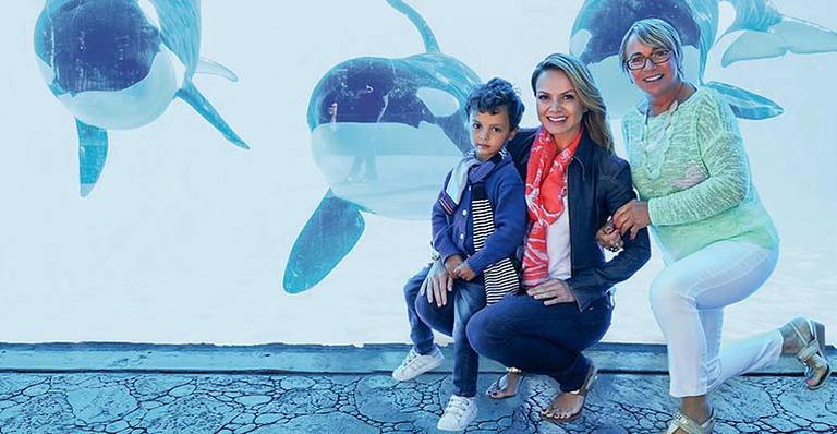O divertido tour de Eliana e seu clã em Orlando