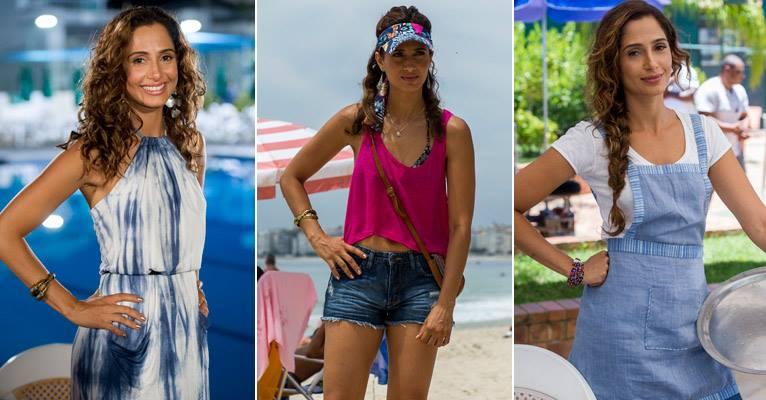 Camila Pitanga faz crossfit e pilates para manter barriga seca aos 37 anos