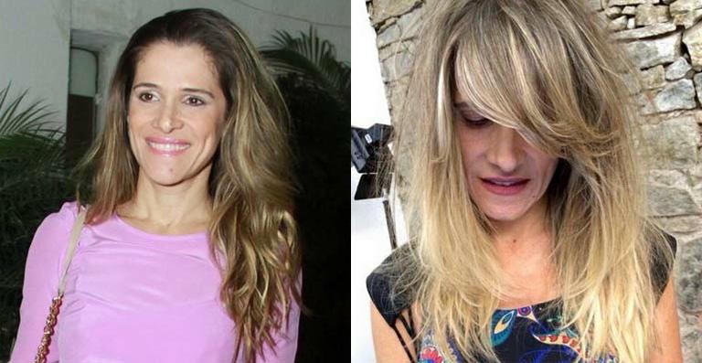 Novo visual: Ingrid Guimarães aposta no franjão e fica ainda mais loira