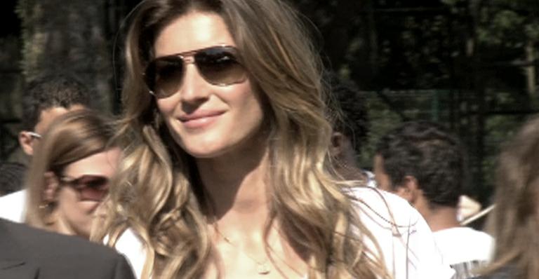 Arquivo: Gisele Bündchen brilha em prol da natureza