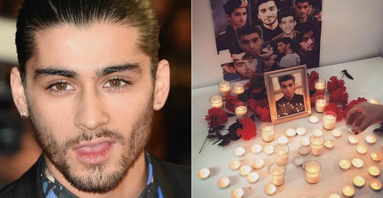 Inconformadas, fãs criam altares para integrante que deixou One Direction