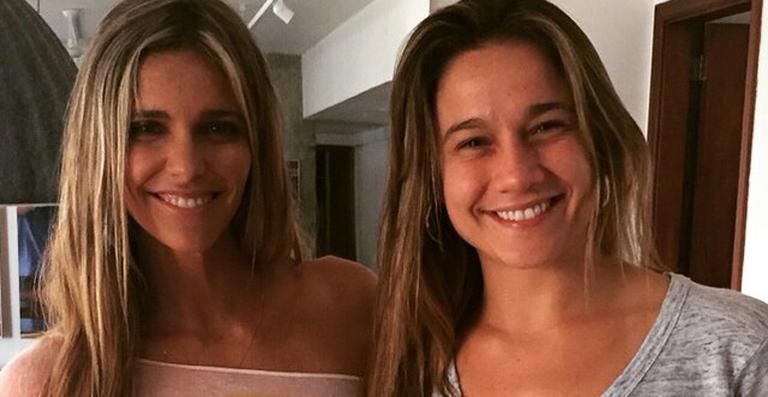 Fernanda Gentil encontra Fernanda Lima e brinca: ‘As semelhanças são muitas’