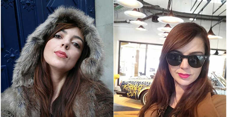 Lia Camargo e Alexandre Taleb registram a viagem à Paris com o novo LG 3G