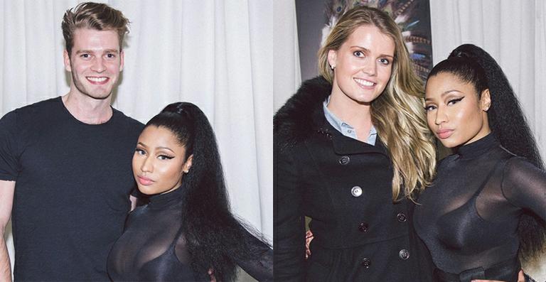 Nicki Minaj é tietada por sobrinhos da Princesa Diana e ‘tenta’ entrar para família