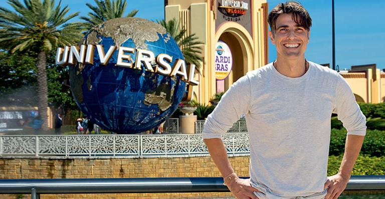 Reynaldo Gianecchini volta à infância em Orlando