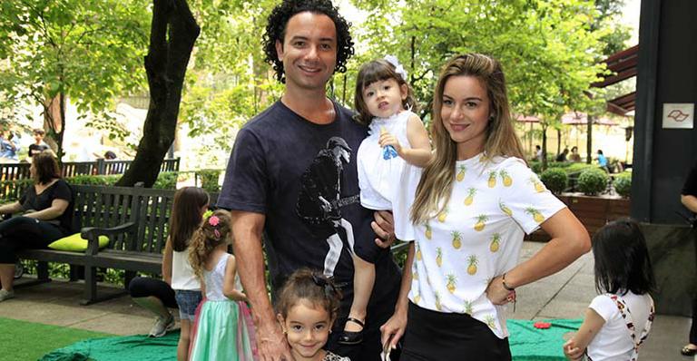 Piquenique reúne famosos e seus filhos