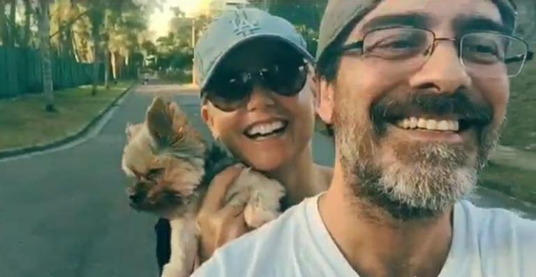Xuxa e Junno Andrade curtem feriadão de Páscoa juntinhos