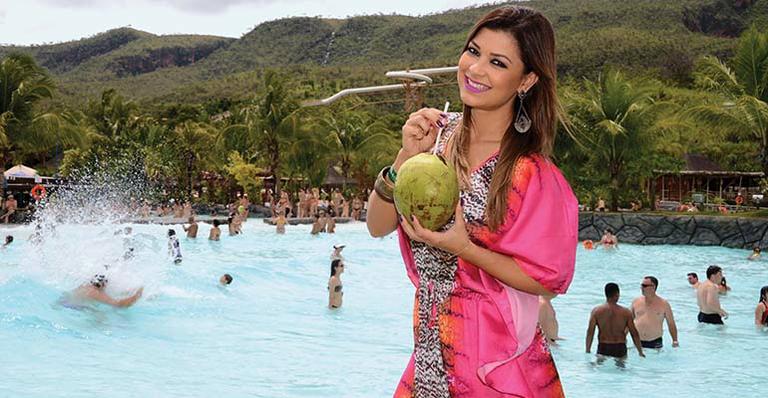 Amanda Françozo: relax merecido em Goiás
