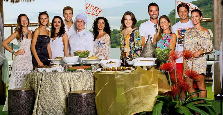 Culinária tradicional árabe une convidados na Ilha de Caras