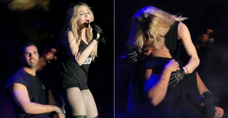 Drake comenta reação ao beijo de Madonna: ‘Não interpretem mal’