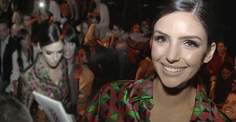 Carol Celico e outros fashionistas explicam seus looks na SPFW