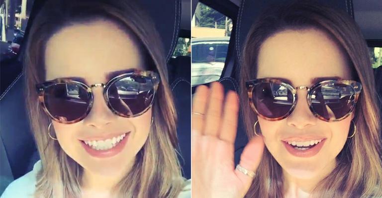 Sandy faz vídeo selfie para divulgar novidade do ‘SuperStar’