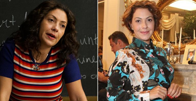Com cabelo curtinho e ruivo para novela das 7, novo visual de Fabíula Nascimento chama atenção