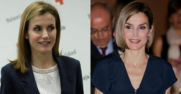 Rainha Letizia da Espanha surge com cabelo mais curto em prêmio