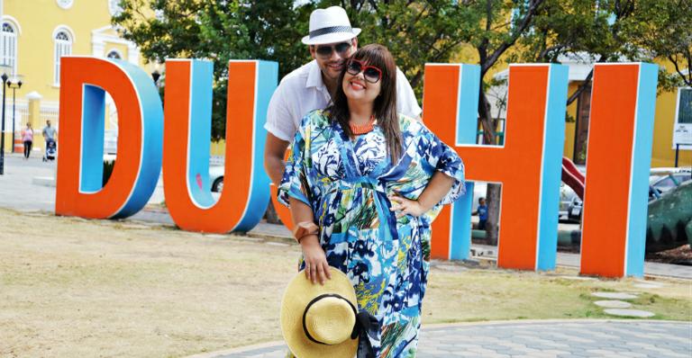 Fabiana Karla e Bruno Muniz: romantismo em Curacao