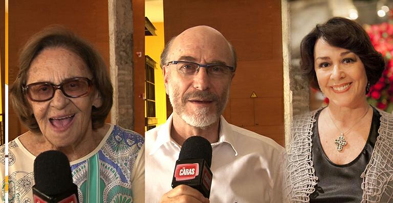 Laura Cardoso, Odilon Wagner e Nívea Maria: alegria nos palcos com “A Última Sessão”