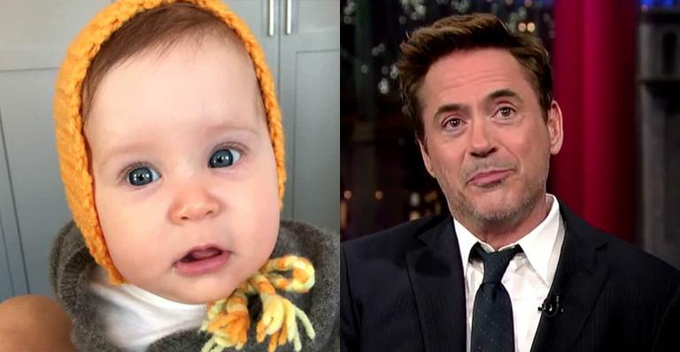 Robert Downey Jr. mostra a primeira foto de sua filha, Avri Roel