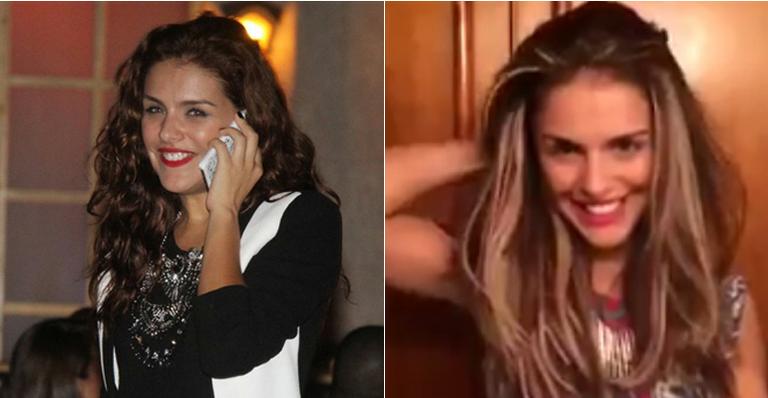 Novo visual: Paloma Bernardi fica loira para personagem