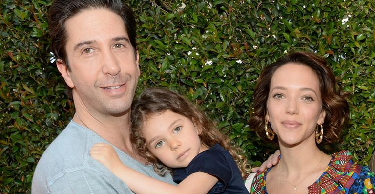 David Schwimmer, o Ross de ‘Friends’, apresenta a filha de 4 anos
