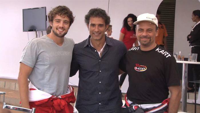 Marcos Pasquim se diverte em Rally