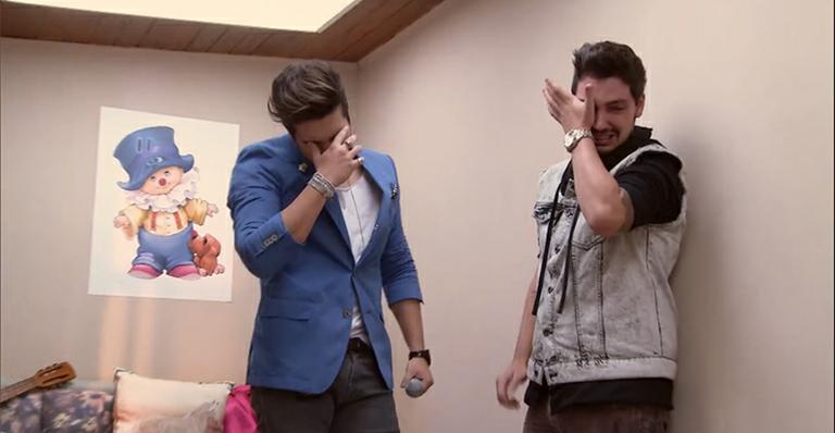 Luan Santana ganha surpresa no ‘Caldeirão’ e se emociona ao relembrar a avó
