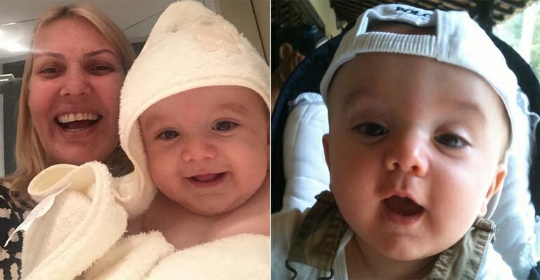Patrícia Abravanel mostra momento fofo do filho com a avó