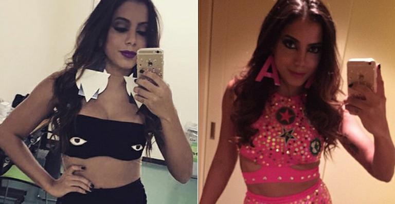 Mais magra, Anitta aposta em figurino sexy para shows no Japão