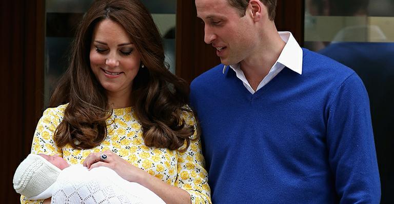 Kate Middleton e Príncipe William escolhem nome e homenageiam membros da família real