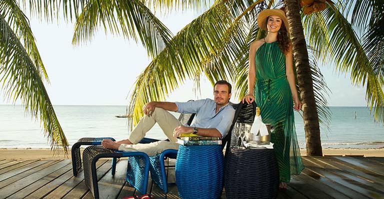 Max Fercondini e Amanda Richter se encantam com as belezas de Alagoas