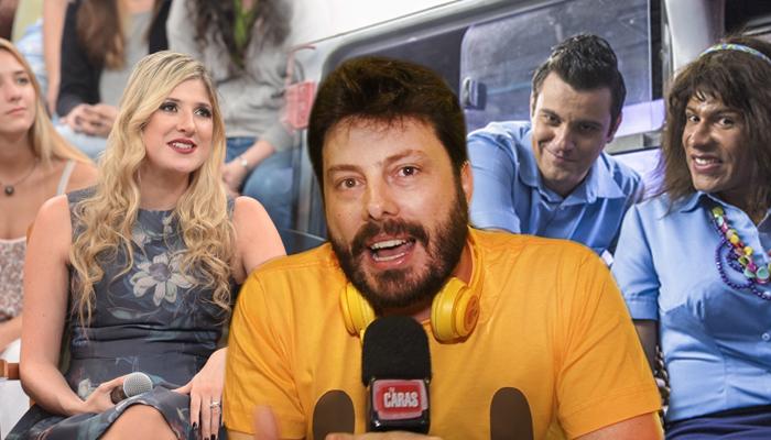 Danilo Gentili deseja sorte ao novo “Zorra Total”