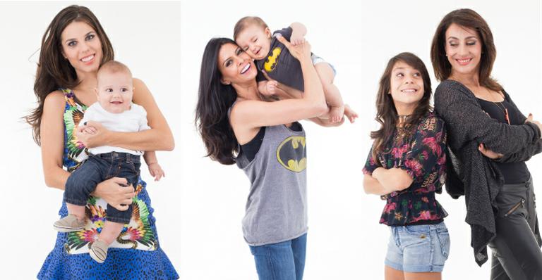 Famosas participam de ensaio fotográfico em homenagem ao dia das mães
