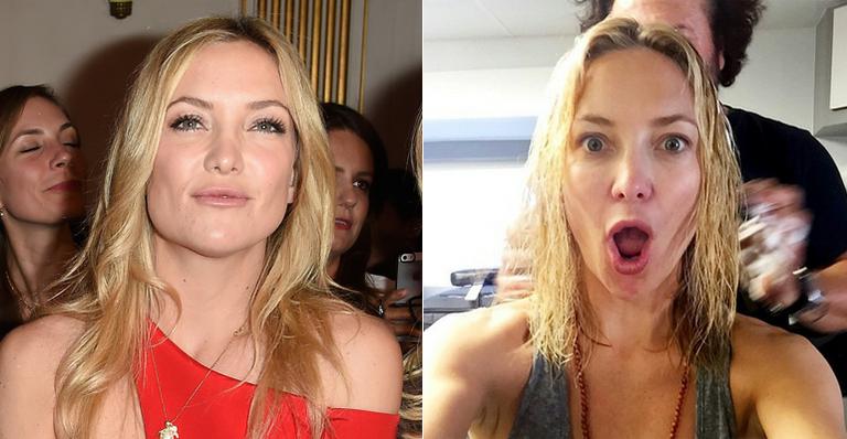 Kate Hudson muda o visual e aparece com os cabelos curtos. Veja!
