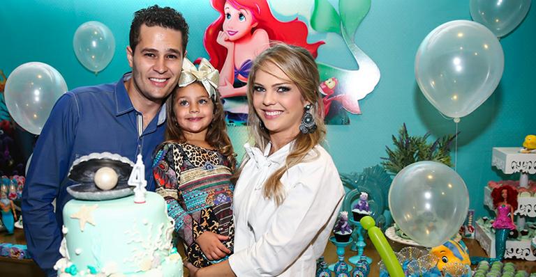 Pedro Leonardo celebra os 4 anos de Maria Sophia ao lado da família