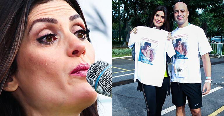 Madrinha de caminhada contra o câncer, Isabella Fiorentino lembra drama pessoal e vai às lágrimas