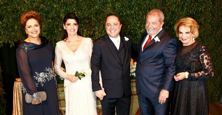 Dilma, Lula e sua Marisa testemunham enlace do médico Roberto Kalil Filho