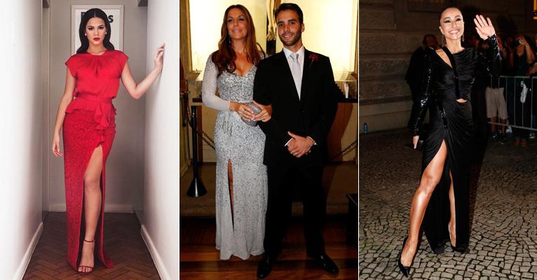 Bruna Marquezine e vips investem em vestidos com fendas no casamento de Preta Gil. Saiba usar!